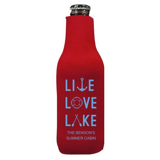 Live, Love, Lake Bottle Huggers